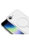 Apple iPhone 16E Kılıf Zore M-safe Şarj Özellikli Şeffaf Kamera Çerçeveli Porto Kapak