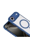 Apple iPhone 17 Air Kılıf Wireless Şarj Özellikli Zore Krom M-safe Silikon Kapak