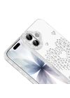 Apple iPhone 17 Kılıf Damla Taşlı Zore Rivas Sert PC Kapak