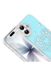 Apple iPhone 17 Kılıf Damla Taşlı Zore Rivas Sert PC Kapak