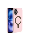 Apple iPhone 17 Kılıf M-Safe Şarj Özellikli Zore Aris Silikon Kapak