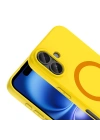 Apple iPhone 17 Kılıf M-Safe Şarj Özellikli Zore Aris Silikon Kapak