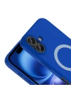 Apple iPhone 17 Kılıf M-Safe Şarj Özellikli Zore Aris Silikon Kapak