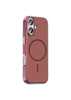 Apple iPhone 17 Kılıf M-Safe Şarj Özellikli Zore Lora PC Kapak