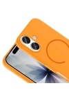 Apple iPhone 17 Kılıf M-safe Şarj Özellikli Zore Meta Kapak
