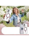 Apple iPhone 17 Kılıf M-safe Şarj Özellikli Zore Tera Silikon Kapak