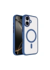 Apple iPhone 17 Kılıf Wireless Şarj Özellikli Zore Krom M-safe Silikon Kapak