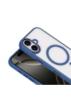 Apple iPhone 17 Kılıf Wireless Şarj Özellikli Zore Krom M-safe Silikon Kapak
