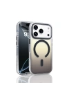 Apple iPhone 17 Pro Kılıf M-safe Şarj Özellikli Transparan Renk Geçişli Zore Toros Kapak