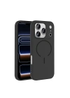 Apple iPhone 17 Pro Kılıf M-safe Şarj Özellikli Zore Meta Kapak