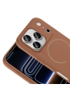 Apple iPhone 17 Pro Kılıf M-safe Şarj Özellikli Zore Meta Kapak