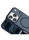 Apple iPhone 17 Pro Kılıf M-safe Şarj Özellikli Zore Tea Kapak
