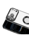 Apple iPhone 17 Pro Max Kılıf Kamera Korumalı Logo Gösteren Zore Omega Kapak