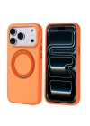 Apple iPhone 17 Pro Max Kılıf M-Safe Şarj Özellikli Standlı Zore Proton Silikon Kapak