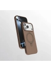 Apple iPhone 17 Pro Max Kılıf M-safe Şarj Özellikli Standlı Zore Samara Kapak