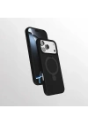 Apple iPhone 17 Pro Max Kılıf M-safe Şarj Özellikli Standlı Zore Samara Kapak