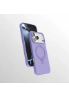 Apple iPhone 17 Pro Max Kılıf M-safe Şarj Özellikli Standlı Zore Samara Kapak