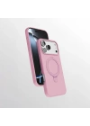 Apple iPhone 17 Pro Max Kılıf M-safe Şarj Özellikli Standlı Zore Samara Kapak