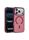 Apple iPhone 17 Pro Max Kılıf M-safe Şarj Özellikli Zore Babet Kapak