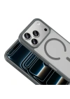 Apple iPhone 17 Pro Max Kılıf M-safe Şarj Özellikli Zore Babet Kapak