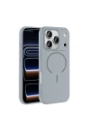 Apple iPhone 17 Pro Max Kılıf M-safe Şarj Özellikli Zore Meta Kapak