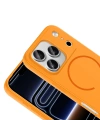 Apple iPhone 17 Pro Max Kılıf M-safe Şarj Özellikli Zore Meta Kapak