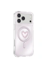 Apple iPhone 17 Pro Max Kılıf M-Safe Şarj Özellikli Zore Paris Mova Sert PC Kapak