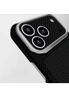 Apple iPhone 17 Pro Max Kılıf M-Safe Şarj Özellikli Zore Paris Nexel Sert PC Kapak