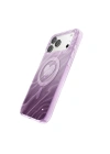 Apple iPhone 17 Pro Max Kılıf M-Safe Şarj Özellikli Orjinal Swarovski Taşlı Zore Paris Rovix Sert PC Kapak