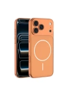 Apple iPhone 17 Pro Max Kılıf Zore M-Safe Şarj Özellikli Kamera Korumalı Spark Kapak