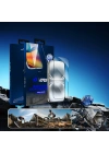 Apple iPhone 17 Pro Max Mohseven Pure Safir Coating HD 3D Glue Temperli Cam Ekran Koruyucu