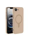 Apple iPhone 17E Kılıf M-Safe Şarj Özellikli Zore Aris Silikon Kapak