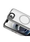 Apple iPhone 17E Kılıf Mat Arka Yüzey Wireless Şarj Özellikli Zore Flet M-safe Kapak