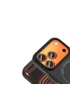 Apple iPhone 18 Pro Kılıf M-Safe Şarj Özellikli Kamera Korumalı Zore Elio Sert PC Kapak