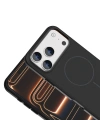 Apple iPhone 18 Pro Kılıf M-Safe Şarj Özellikli Metal Kamera Çerçeveli Zore Edi Silikon Kapak