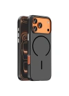 Apple iPhone 18 Pro Kılıf M-Safe Şarj Özellikli Zore Lora PC Kapak