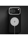 Apple iPhone 18 Pro Kılıf M-Safe Şarj Özellikli Zore Paris Nexel Sert PC Kapak