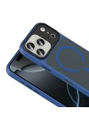 Apple iPhone 18 Pro Kılıf Mat Arka Yüzey Wireless Şarj Özellikli Zore Flet M-safe Kapak