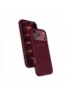Apple iPhone 18 Pro Max Kılıf M-safe Şarj Özellikli Standlı Zore Samara Kapak