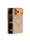 Apple iPhone 18 Pro Max Kılıf M-Safe Şarj Özellikli Zore Aris Silikon Kapak
