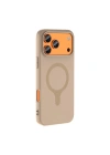 Apple iPhone 18 Pro Max Kılıf M-Safe Şarj Özellikli Zore Aris Silikon Kapak