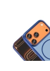 Apple iPhone 18 Pro Max Kılıf M-Safe Şarj Özellikli Zore Lora PC Kapak