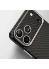 Apple iPhone 18 Pro Max Kılıf M-Safe Şarj Özellikli Zore Paris Zerre Sert PC Kapak