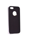 Apple iPhone 5 Kılıf Zore İnce Mono Karbon Silikon Kapak