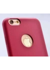 Apple iPhone 6 Kılıf Zore 1-1 Deri Soft Kapak