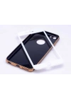 Apple iPhone 7 Kılıf Zore Arkası Parlak 360 Silikon