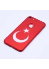 Apple iPhone 7 Kılıf Zore Bayrak Silikon