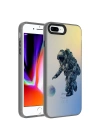 Apple iPhone 7 Plus Kılıf Desenli Zore Dragon Sert Kapak