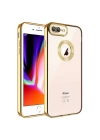 Apple iPhone 7 Plus Kılıf Kamera Korumalı Logo Gösteren Zore Omega Kapak