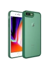 Apple iPhone 7 Plus Kılıf Kamera Korumalı Transparan Zore Post Kapak